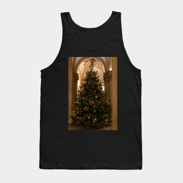 Wonderful Christmas Tree Tank Top by Elusive Edamame